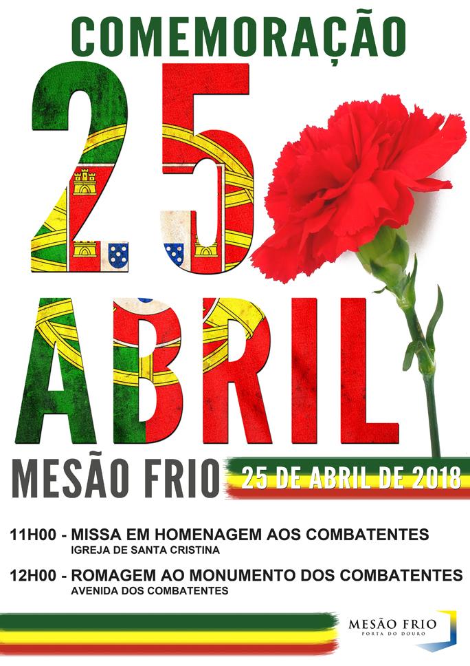 Comemoração do 25 de Abril