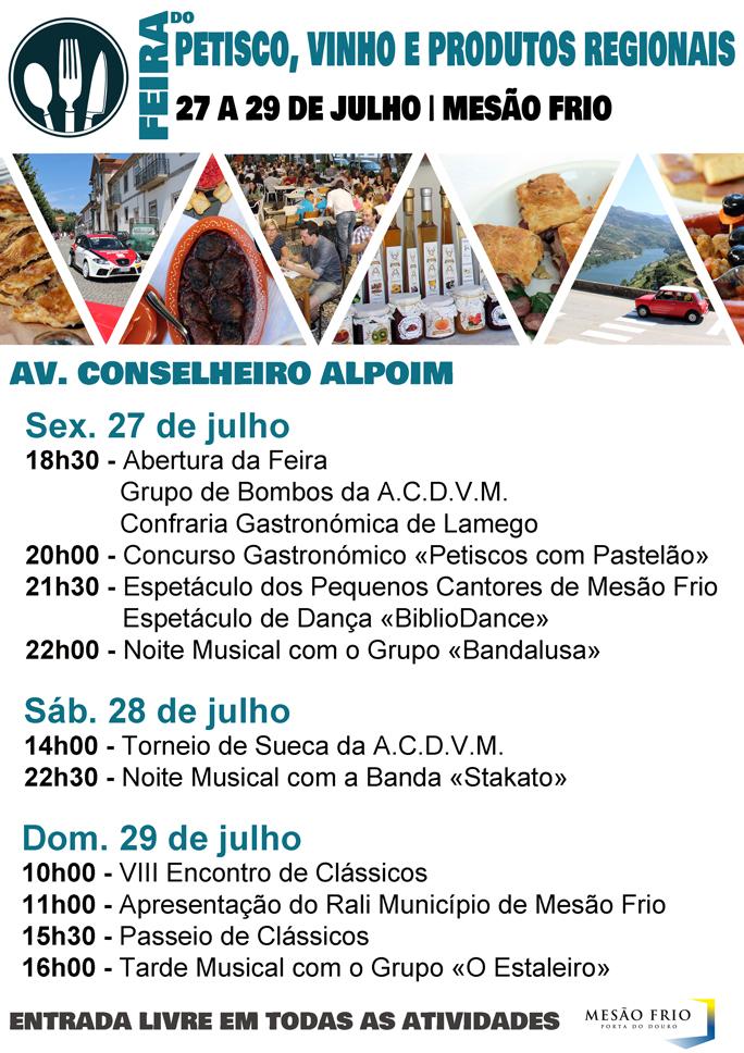 Feira do Petisco, Vinho e Produtos Regionais