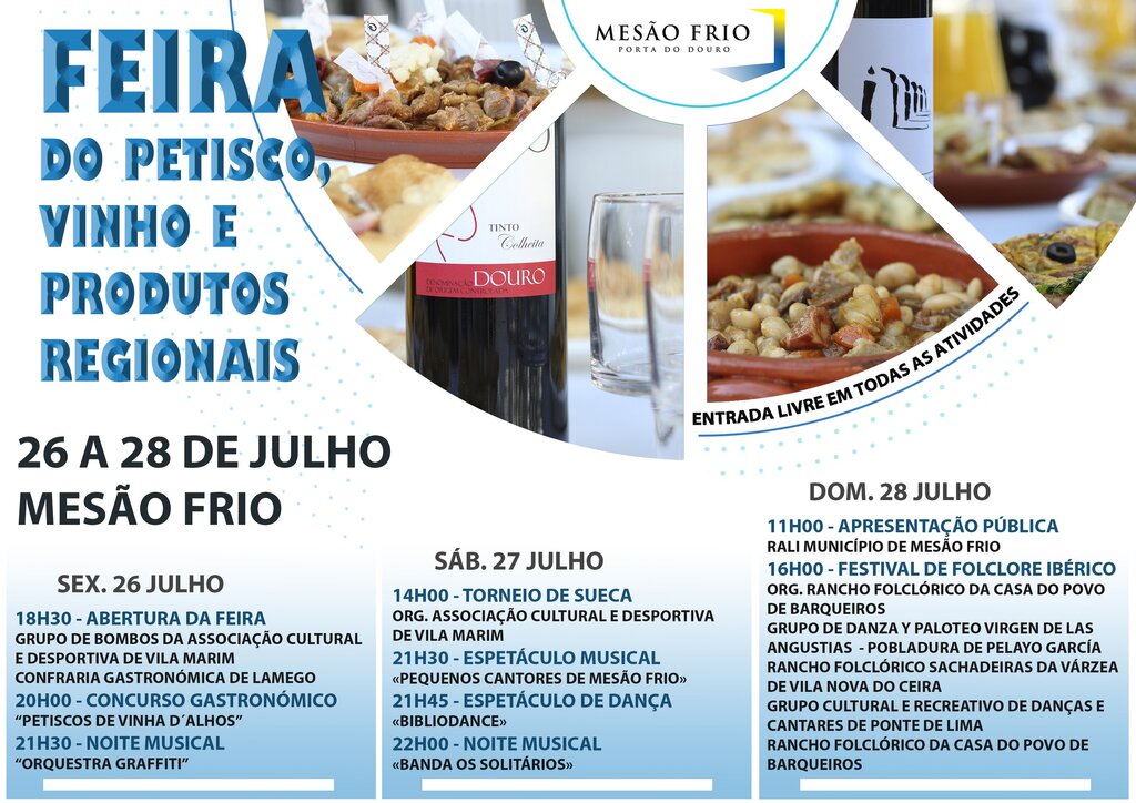 Feira do Petisco, Vinho e Produtos Regionais