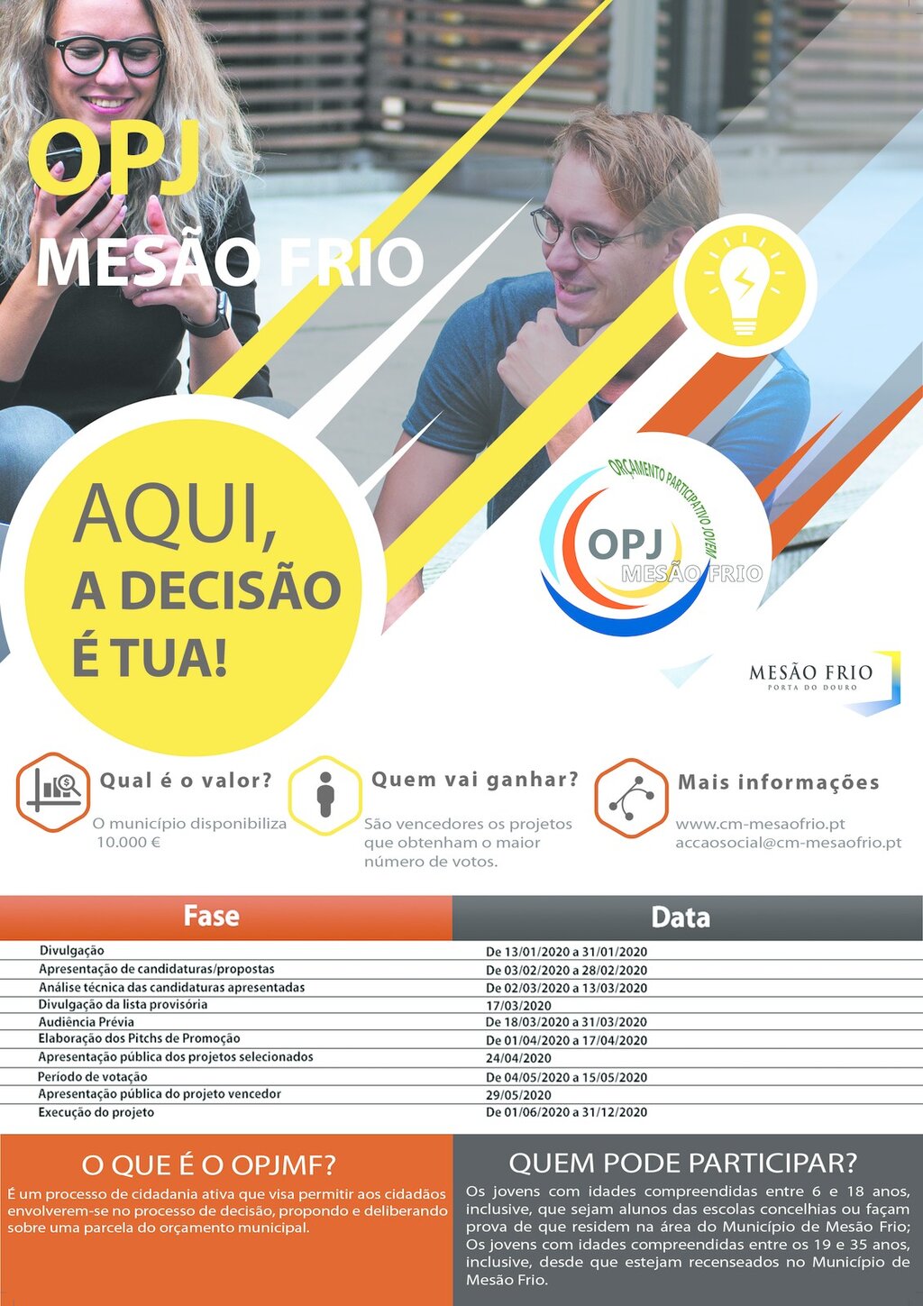 ORÇAMENTO PARTICIPATIVO JOVEM