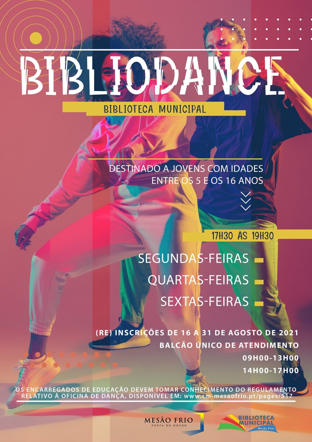 Inscrições - Bibliodance