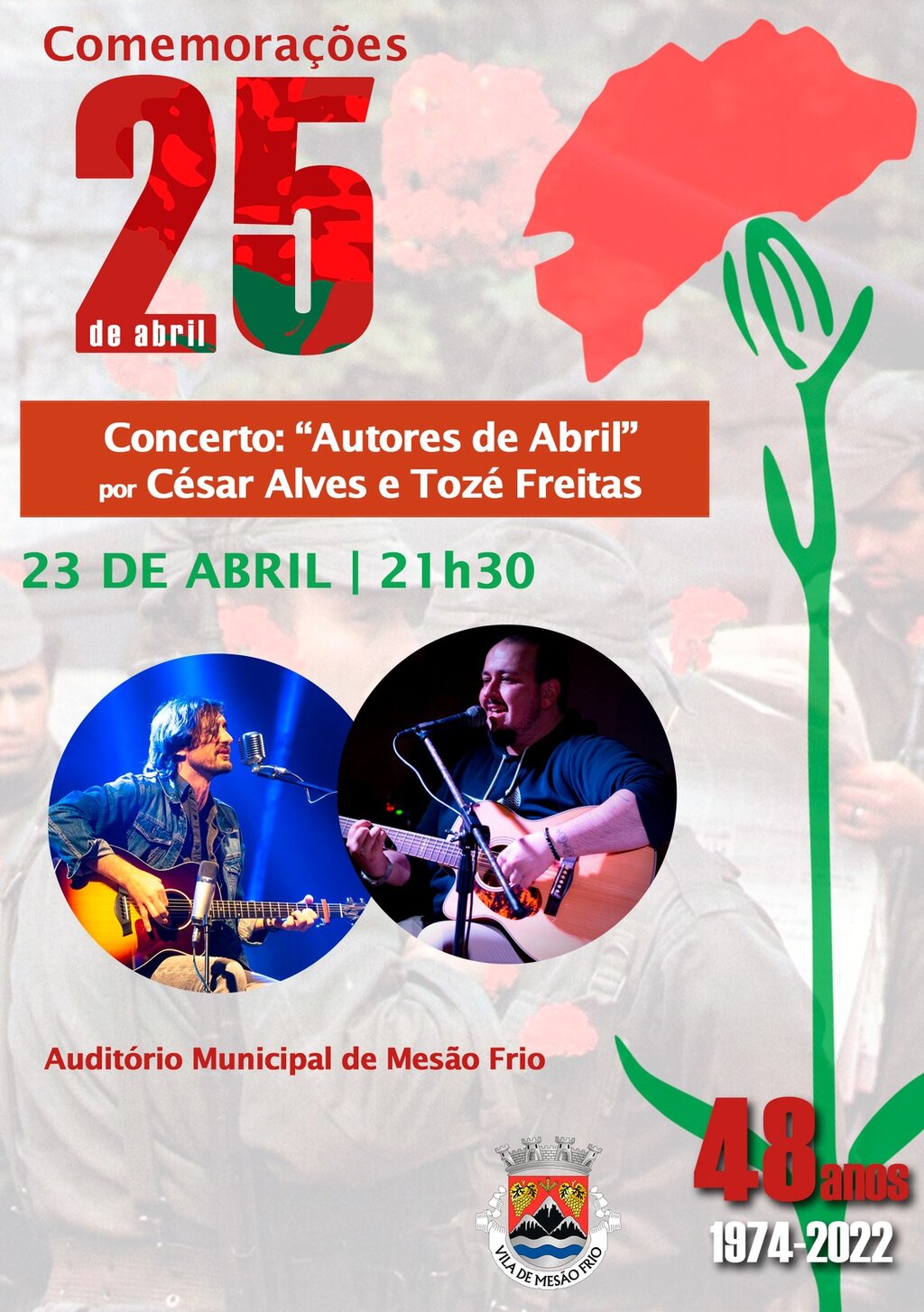 Concerto Autores de Abril