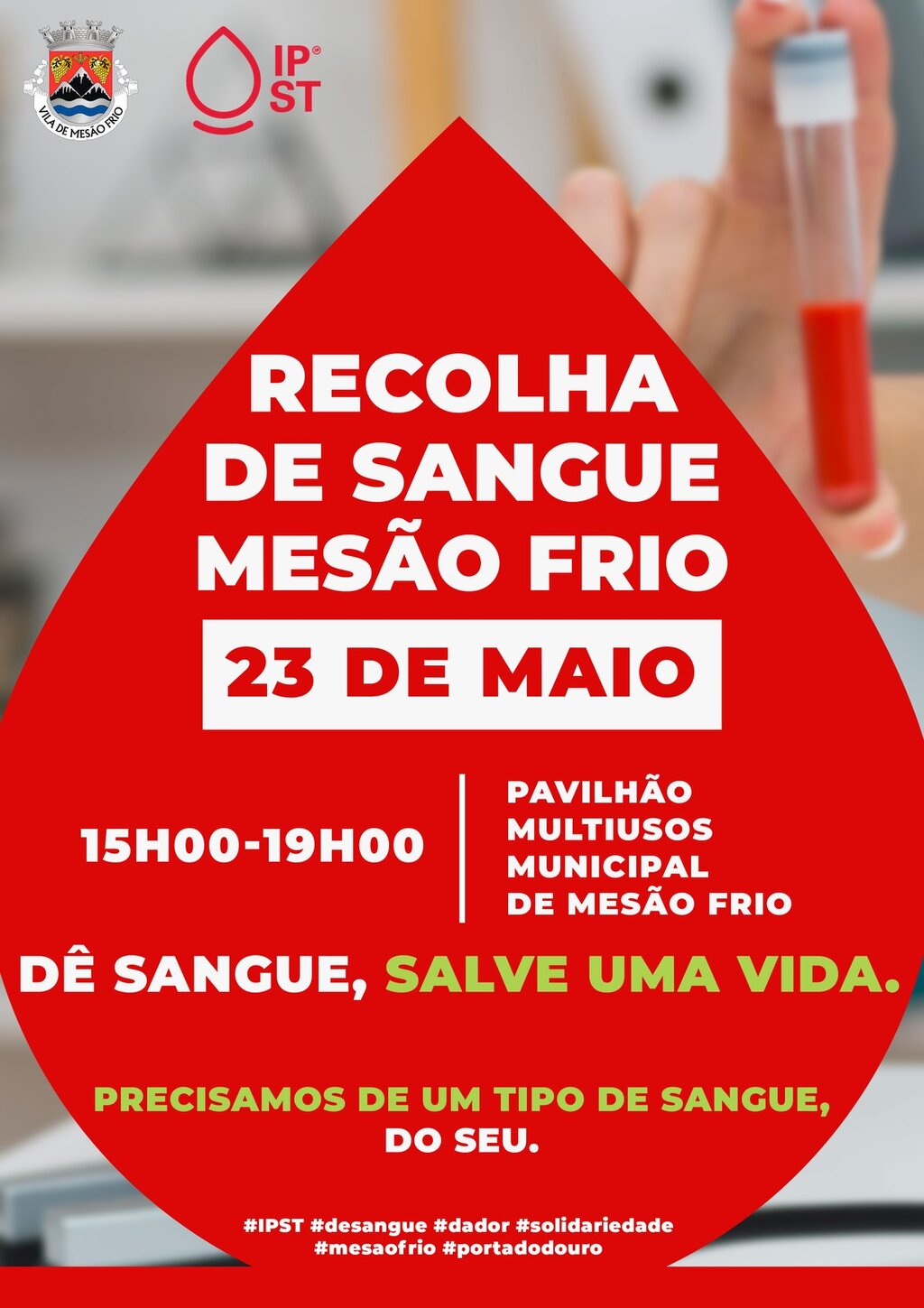 Recolha de Sangue em Mesão Frio