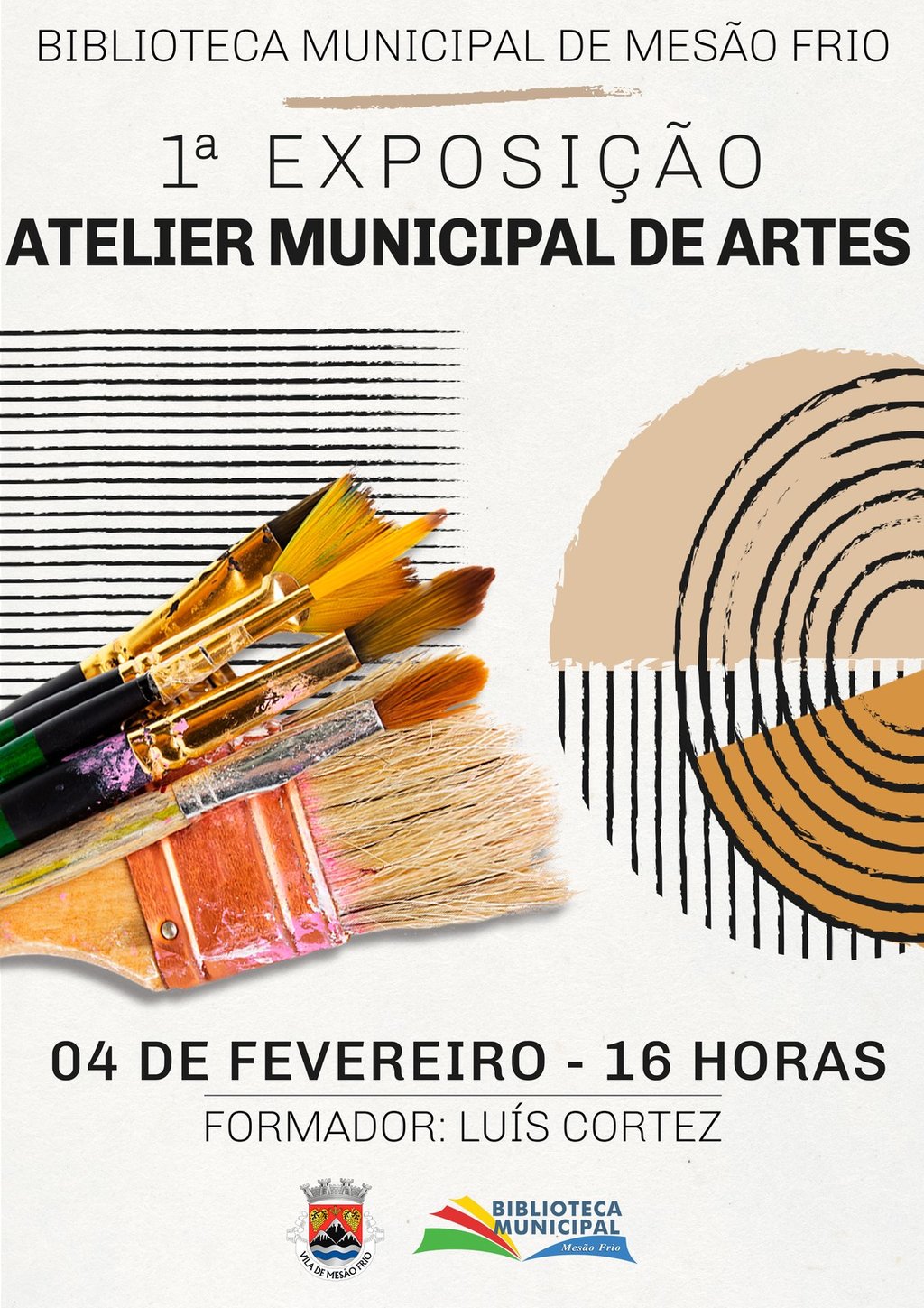 Inauguração da 1.ª Exposição do Atelier Municipal de Artes