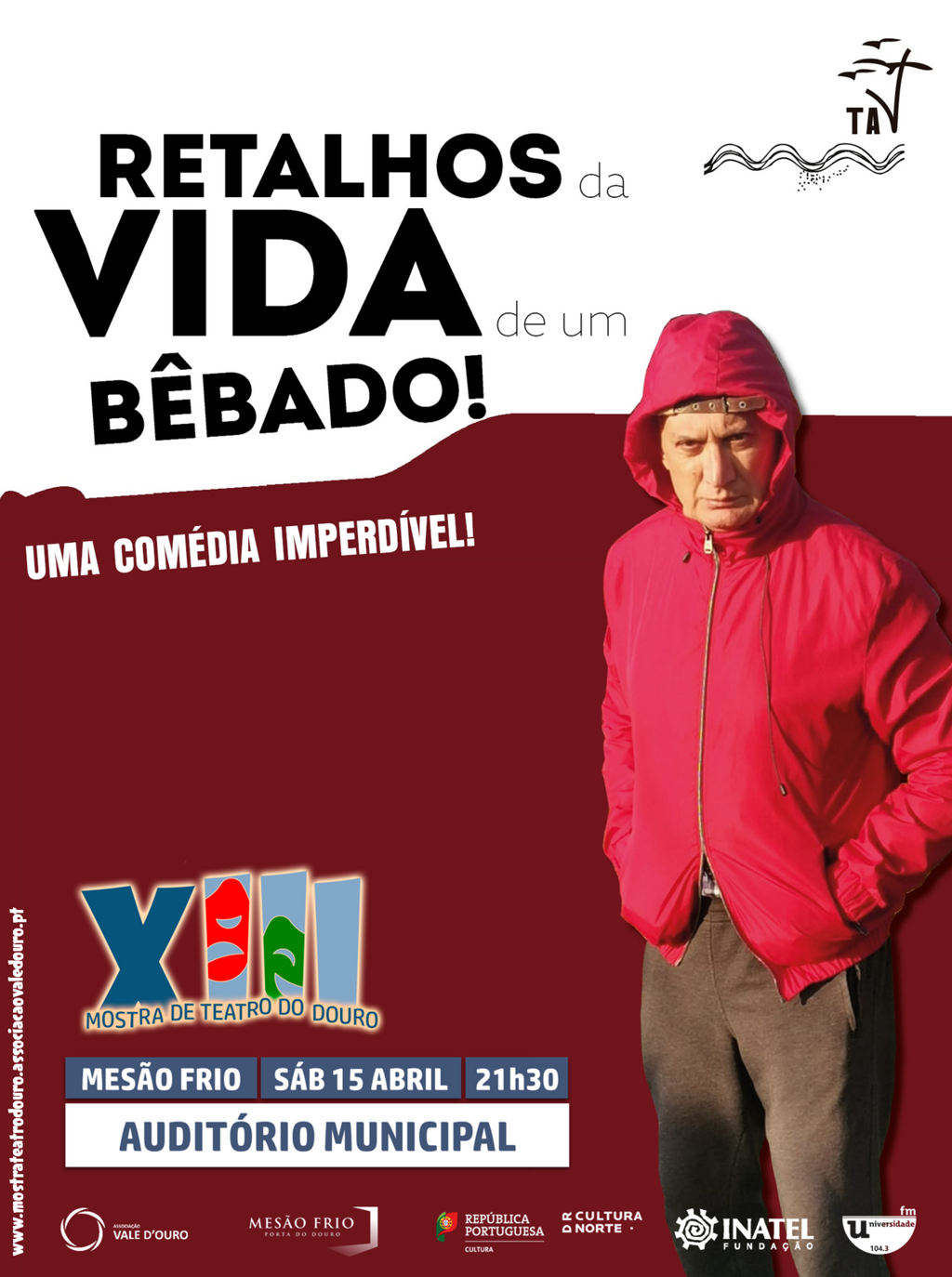 Teatro "Retalhos da vida de um bêbado!"