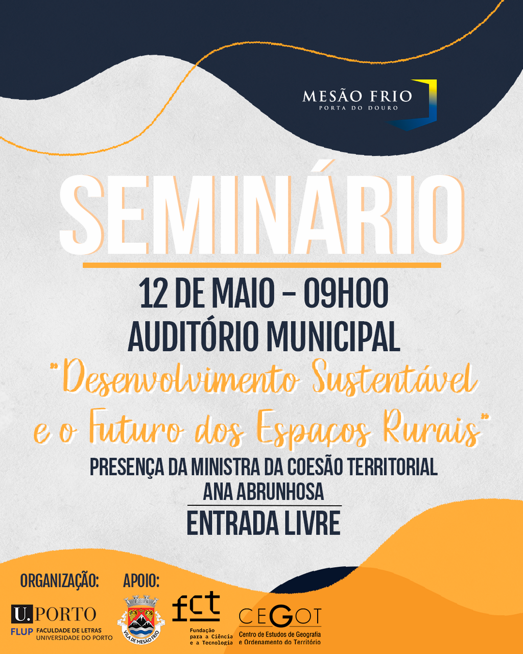 Seminário "Desenvolvimento Sustentável e o Futuro dos Espaços Rurais"