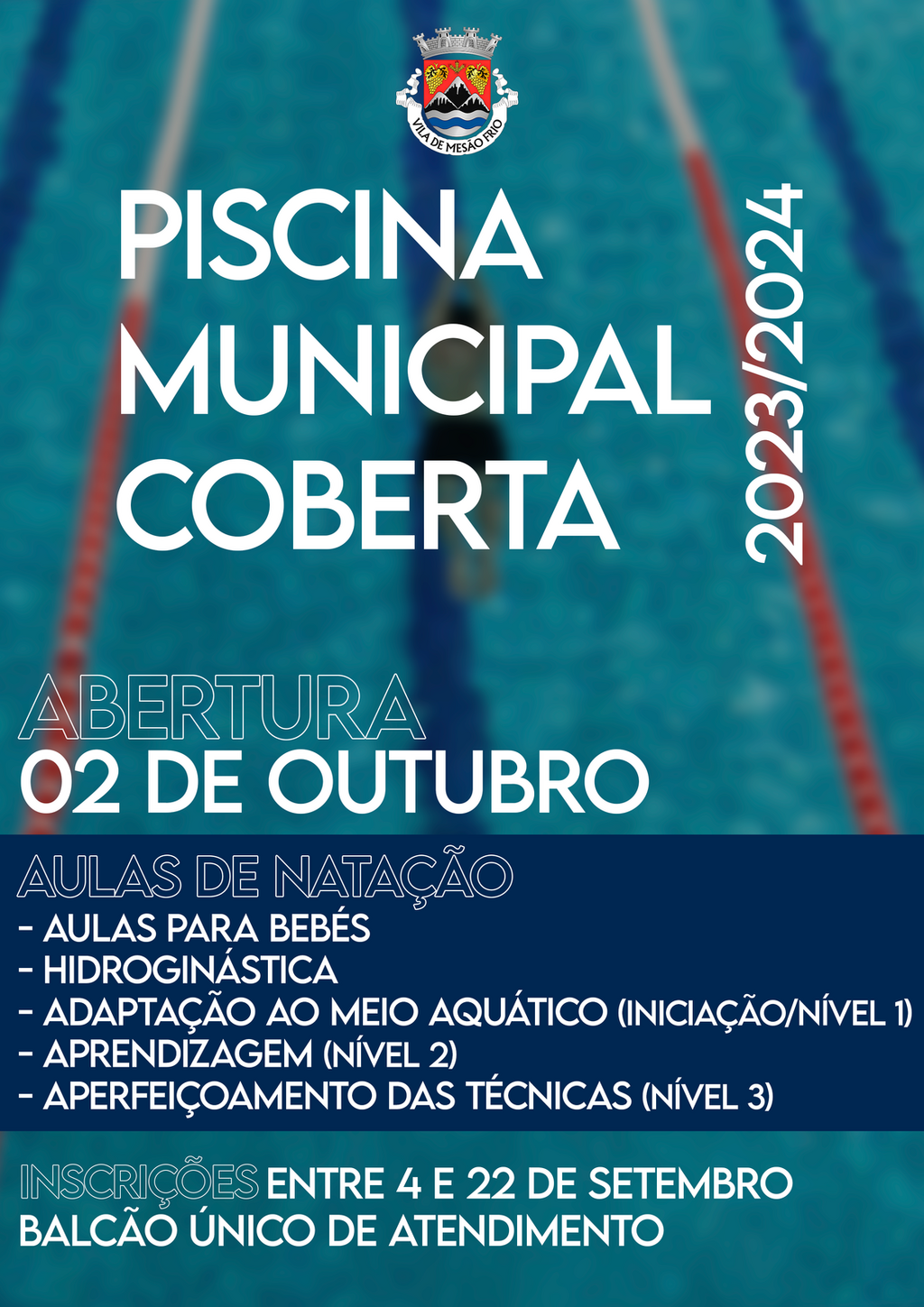 Abertura da Piscina Municipal Coberta