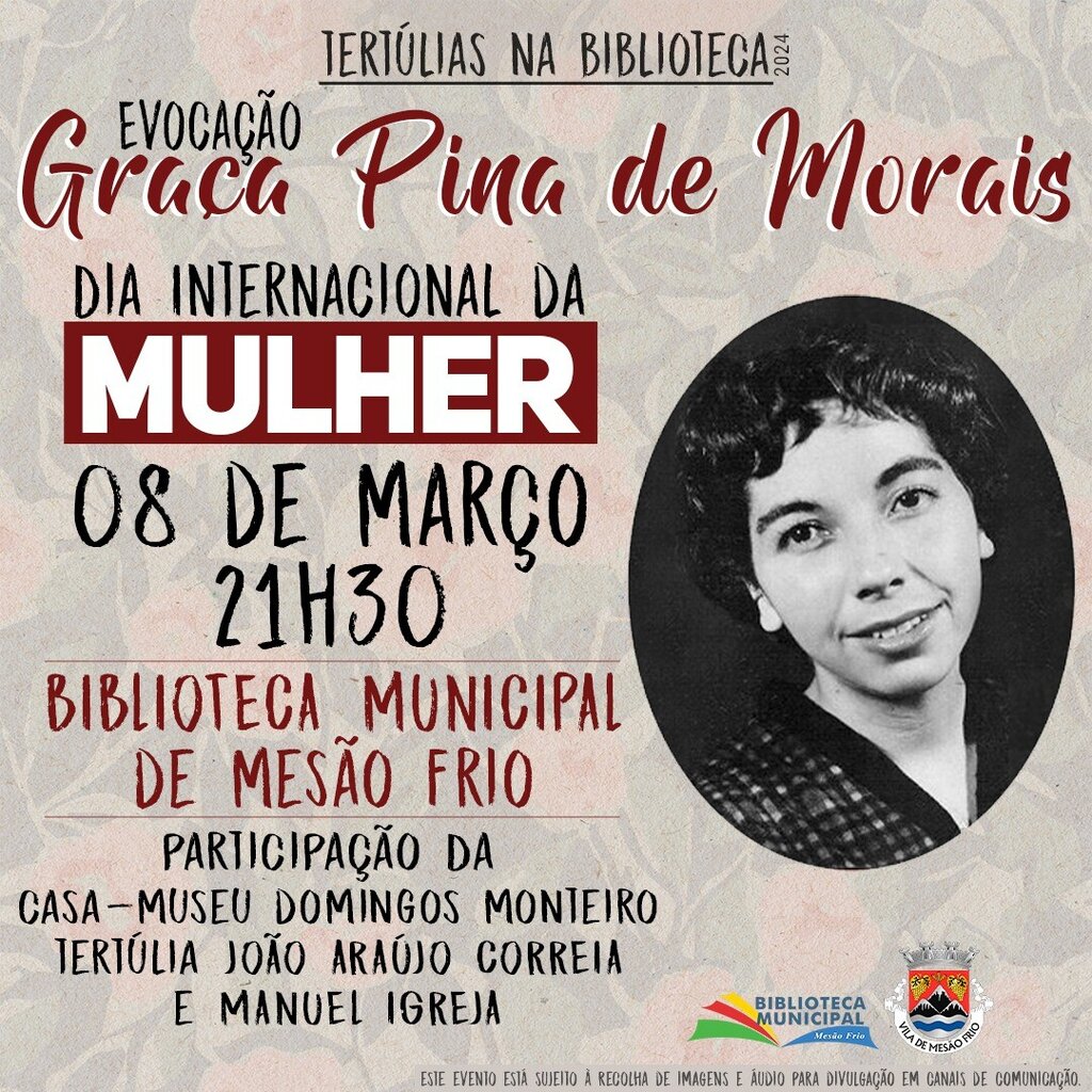 Tertúlias na Biblioteca 'Dia Internacional da Mulher'