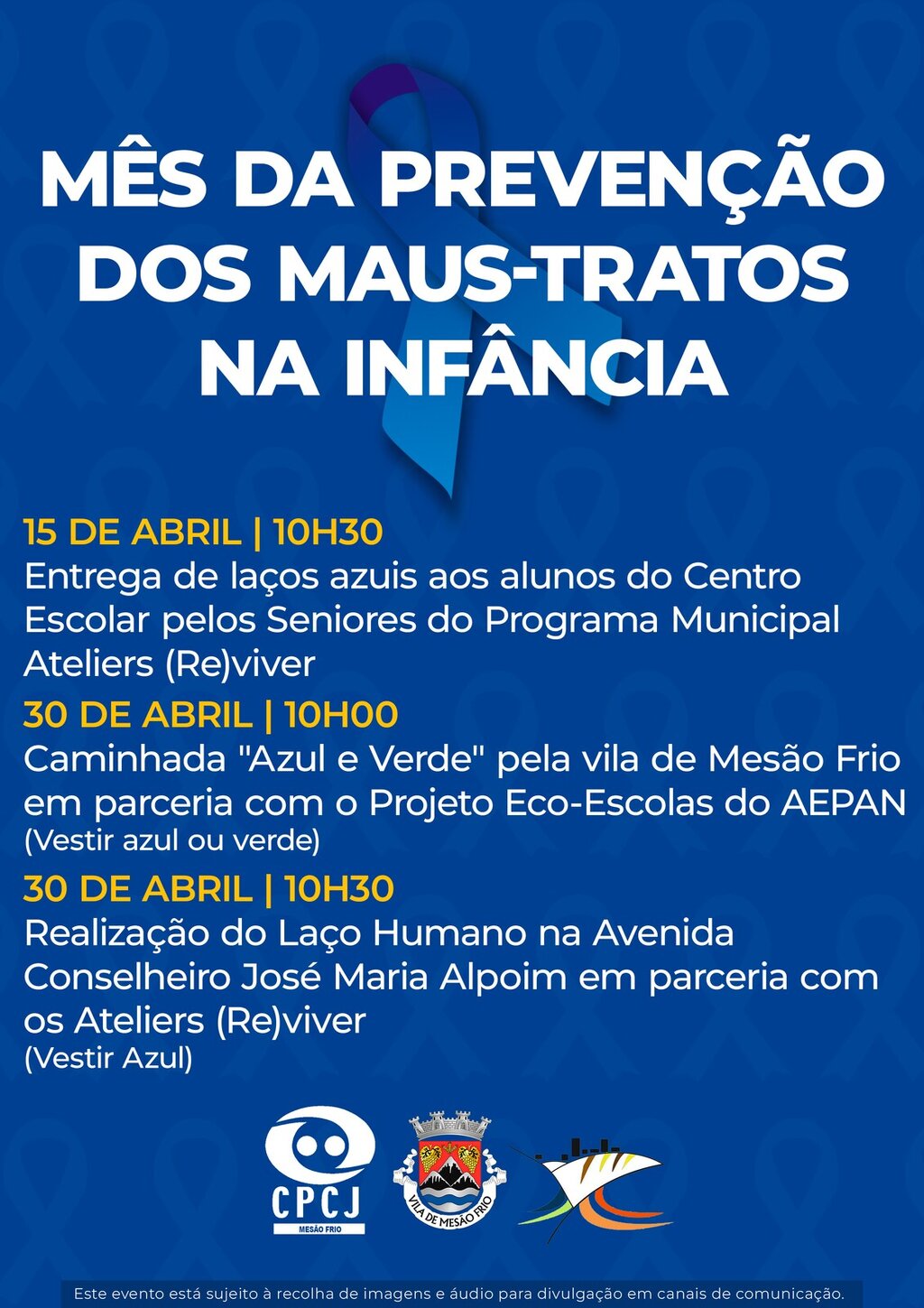 Atividades CPCJ | Mês da Prevenção dos Maus-Tratos na Infância