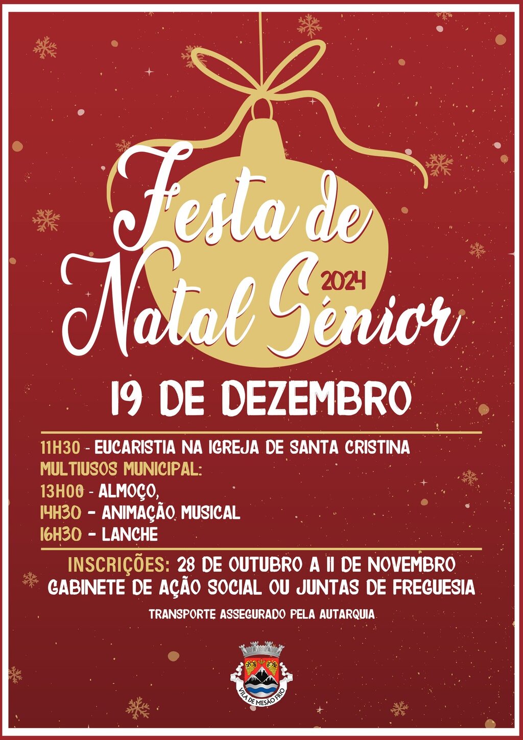 Almoço de Natal Sénior