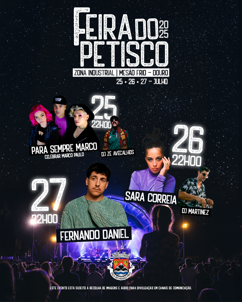 Feira do Petisco 2025 | 25, 26 e 27 de Julho