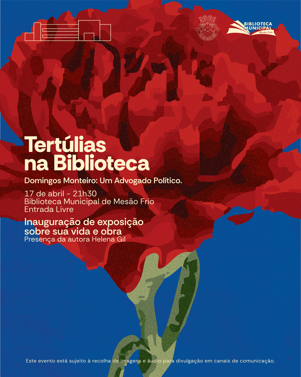 Tertúlias na Biblioteca | 52 Anos do 25 de Abril de 1974