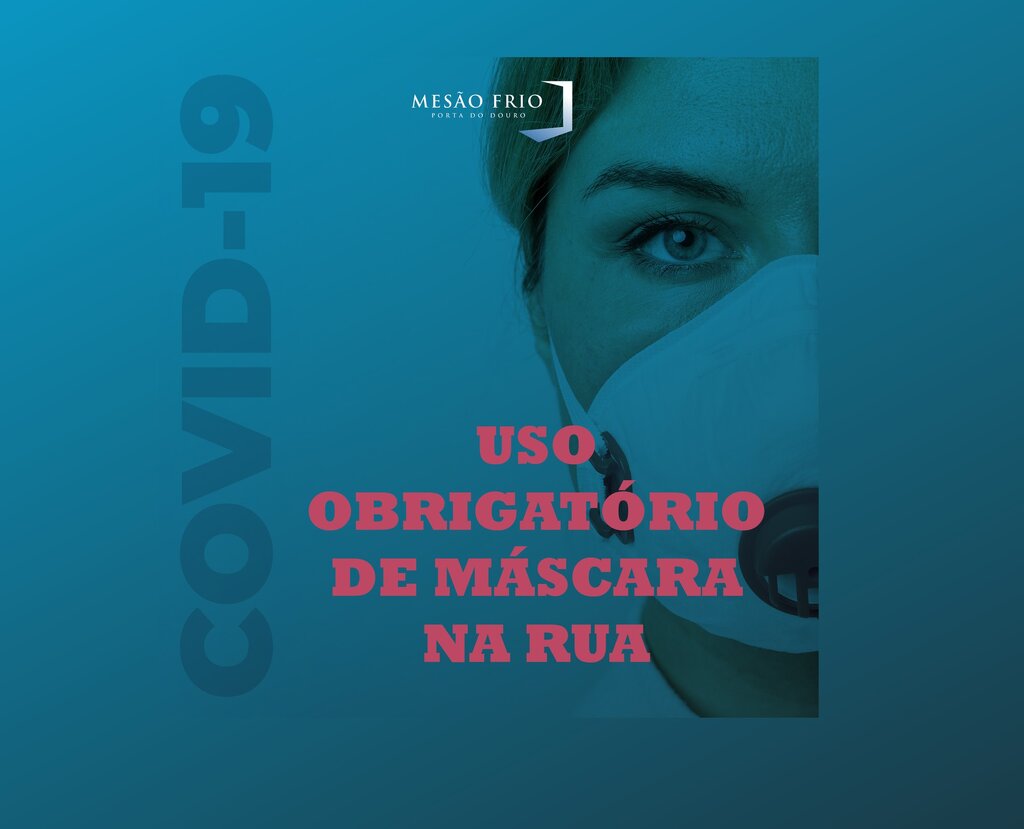 Uso obrigatório de máscara na rua entra em vigor amanhã 
