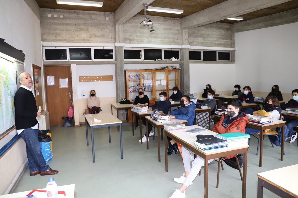 Biblioteca Municipal de Mesão Frio promoveu «Os Lusíadas somos nós!» no Agrupamento de Escolas 