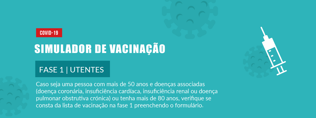 COVID-19 | Simulador das listas de vacinação já está online