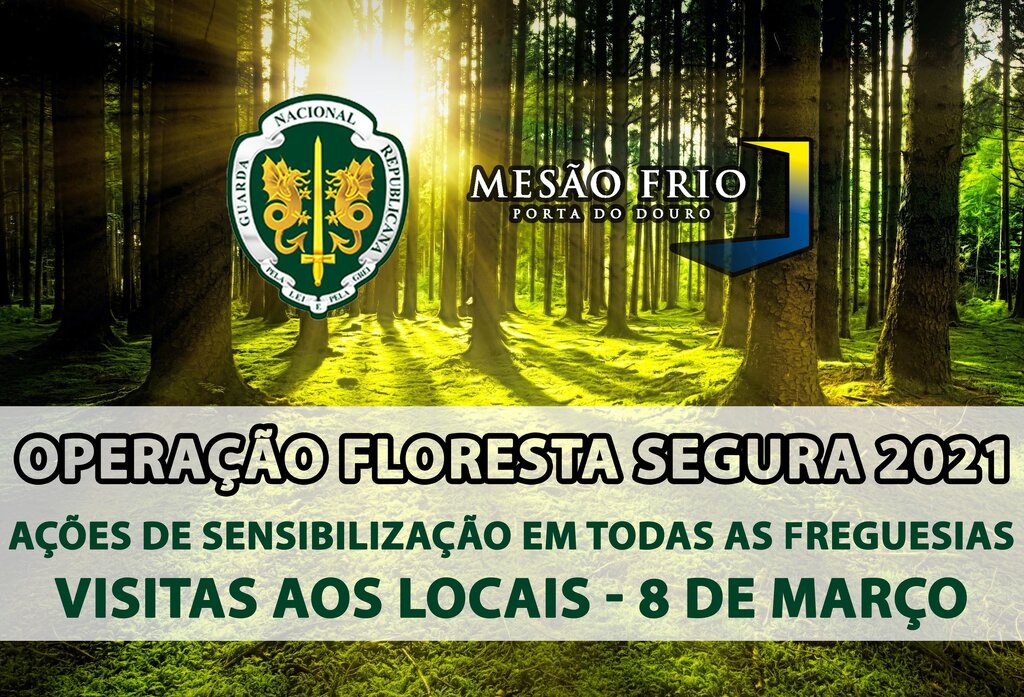 Campanha «Floresta Segura 2021» | Mesão Frio recebe ações de sensibilização