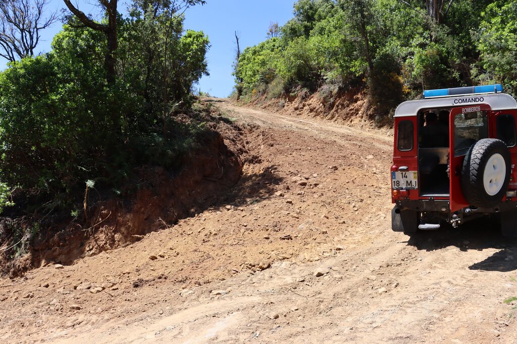 Município beneficiou caminhos rurais e florestais para prevenir incêndios 