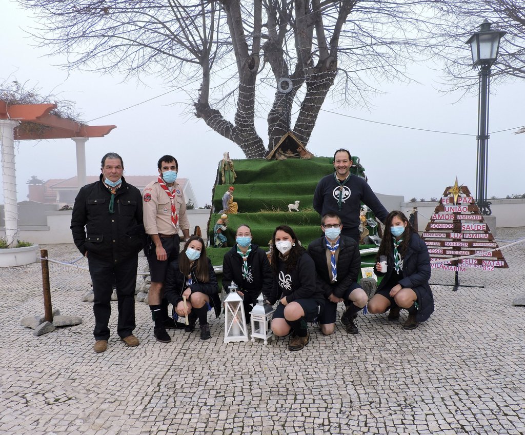 Escuteiros de Vila Marim partilham «Luz da Paz de Belém»