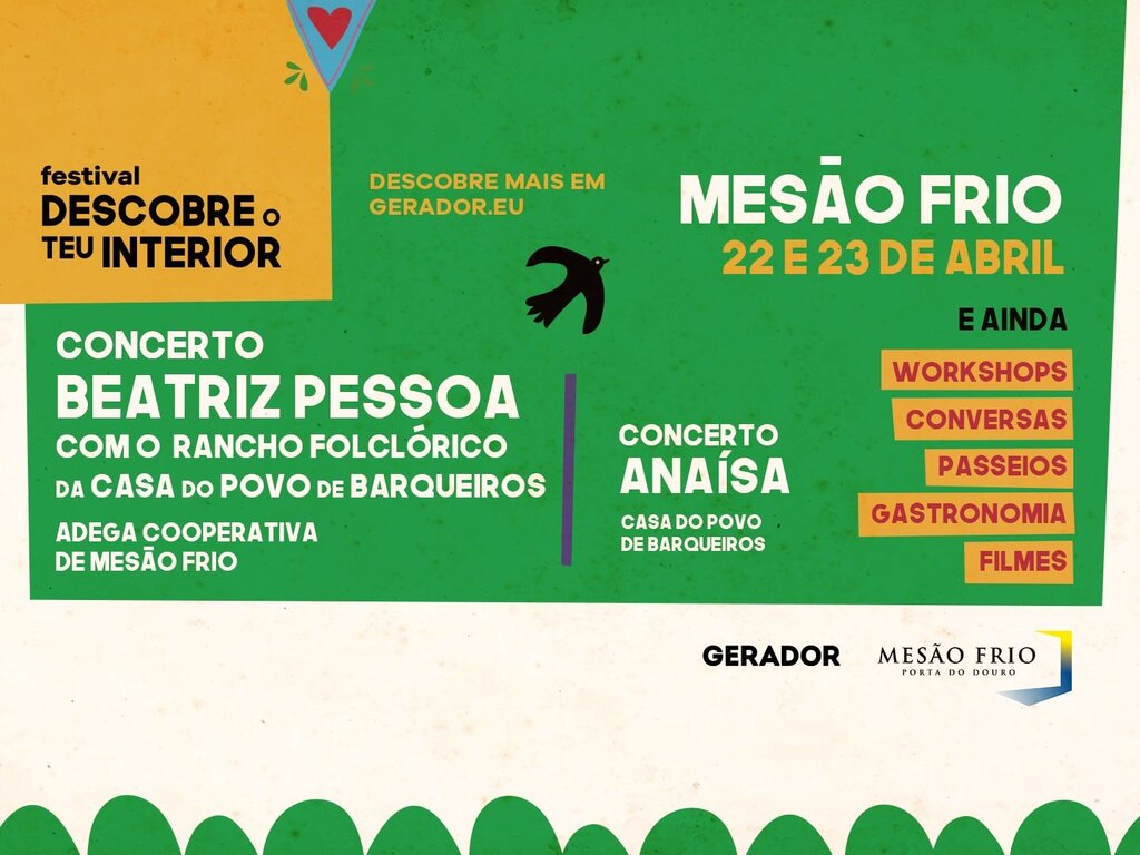 Festival «Descobre o teu Interior» sexta e sábado em Mesão Frio