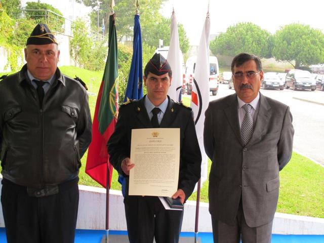 Bombeiro de Mesão Frio galardoado com a Medalha de Mérito de Protecção e Socorro