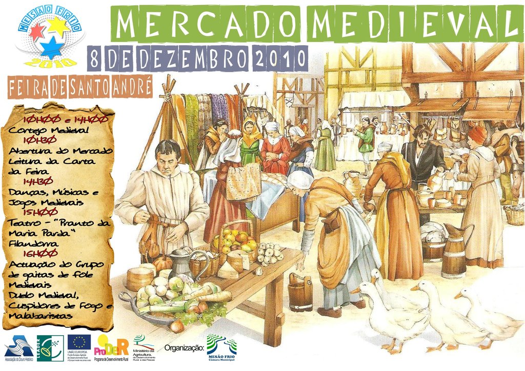 Mercado Medieval encerra Feira de Santo André