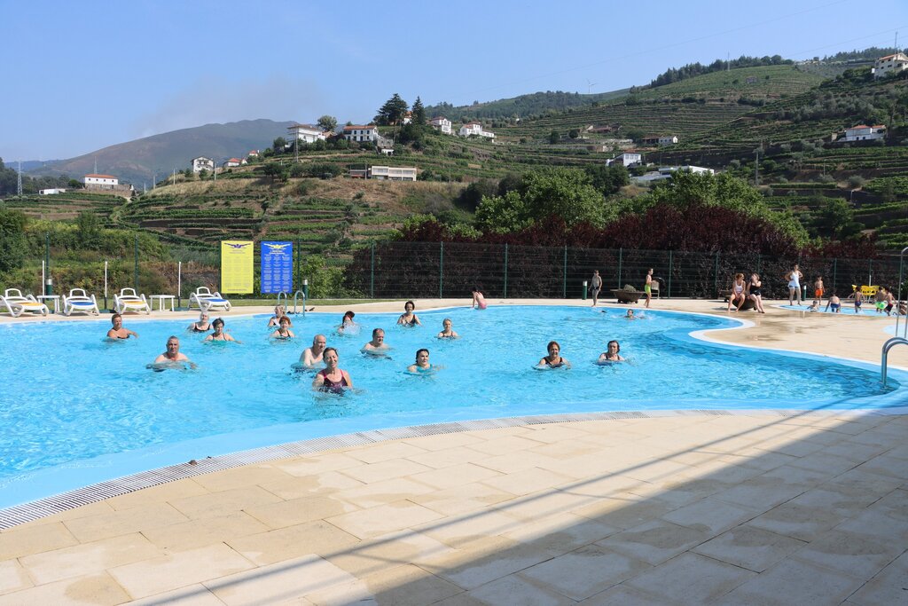 Aquafit iniciou hoje nas Piscinas Municipais Descobertas