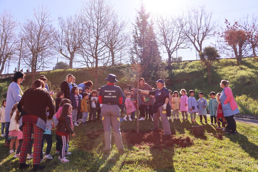 Crianças assinalam o Dia Mundial da Árvore