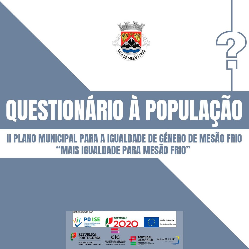 Plano Municipal para a Igualdade e Não Discriminação promove questionário