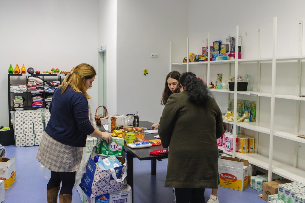 Ação Social distribui cabazes a famílias carenciadas