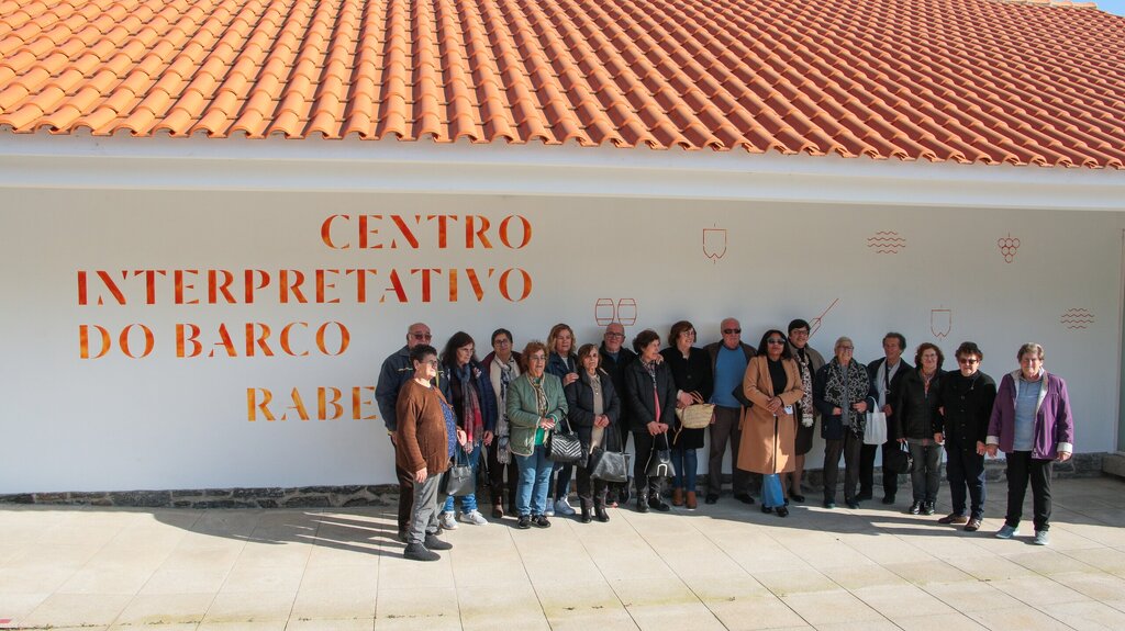 Centro Interpretativo do Barco Rabelo recebe visita de grupo do Concelho de Baião