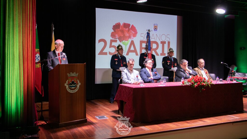 50 anos do 25 de abril | Discurso do Presidente da Câmara Municipal de Mesão Frio