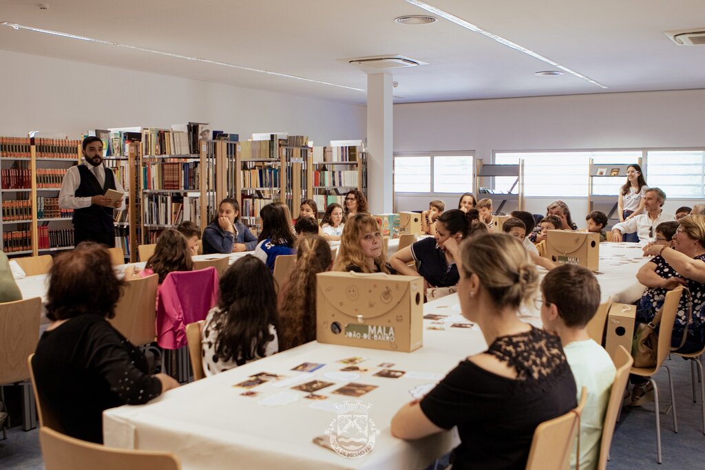 Projeto "FAZ PARTE" na Biblioteca Municipal