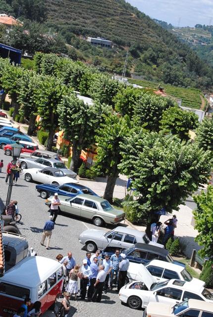 Concentração de Automóveis Clássicos na Porta do Douro 