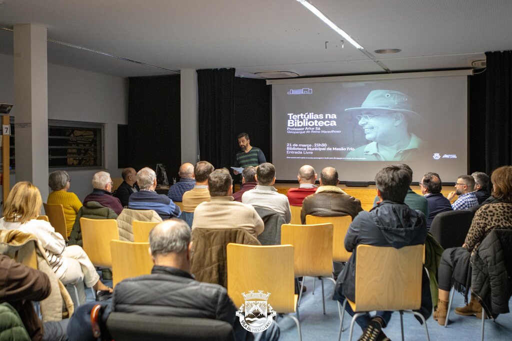'Tertúlias na Biblioteca' debatem Geoparque no Douro