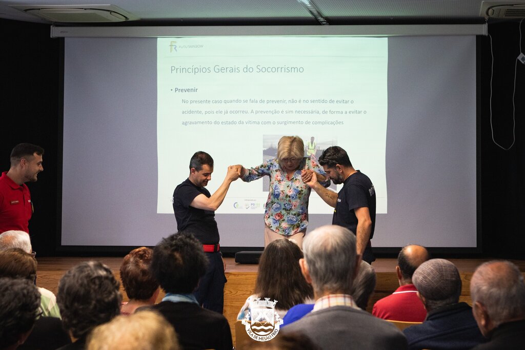 Ateliers (Re)viver assistem a Formação de Primeiros Socorros