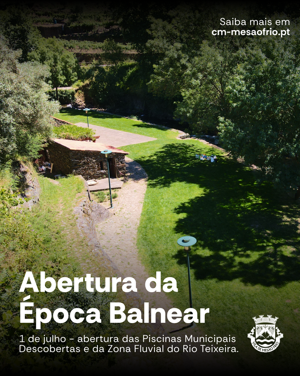 Abertura das Piscinas Municipais e Zona Fluvial do Rio Teixeira