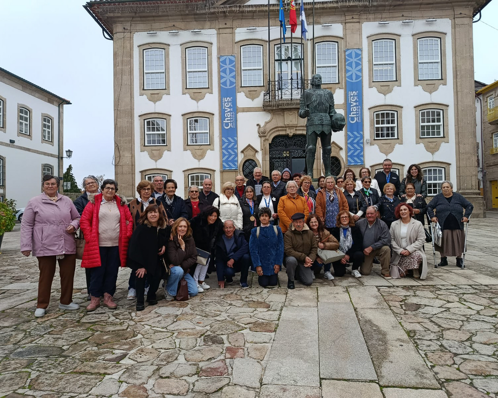 Ateliers (Reviver) visitam Termas Romanas de Chaves