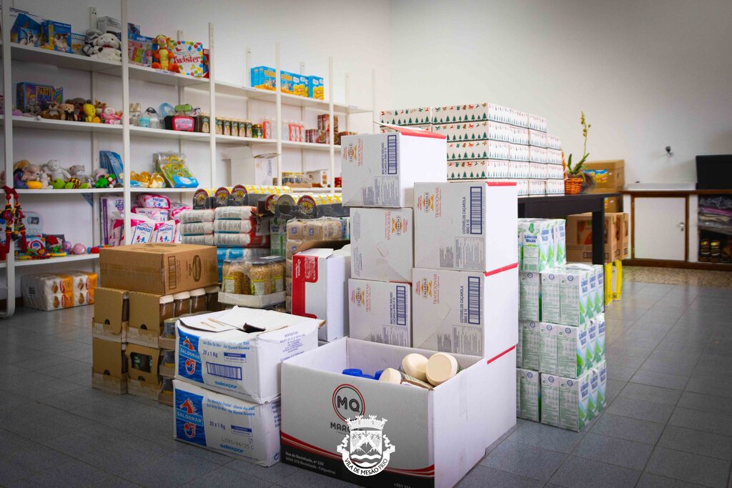 Ação Social entrega cabazes a famílias carenciadas