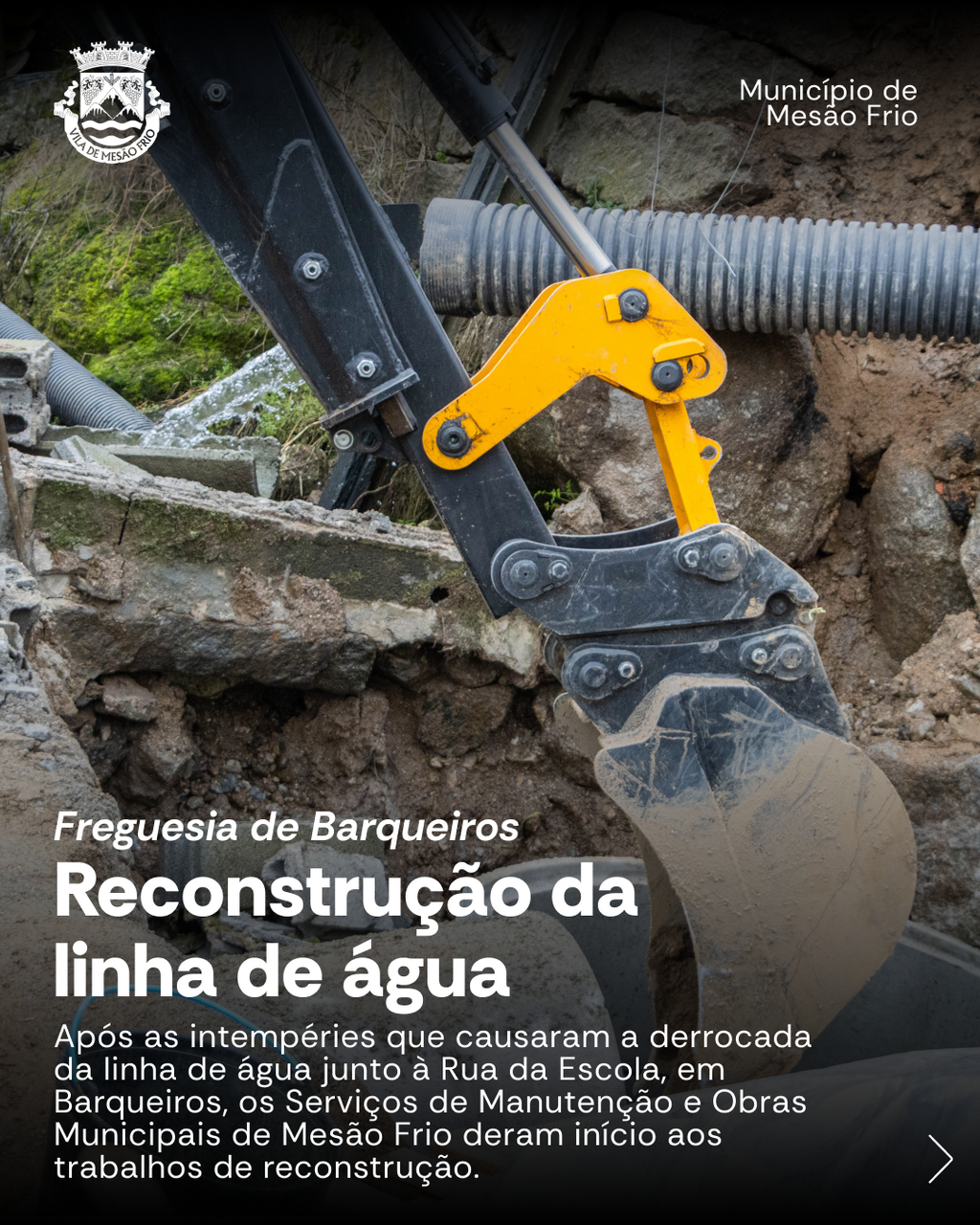 Intervenções na freguesia de Barqueiros