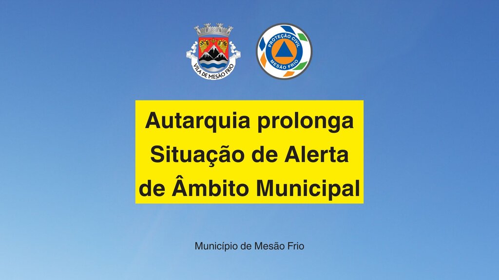 Autarquia Prolonga Situação de Alerta Municipal