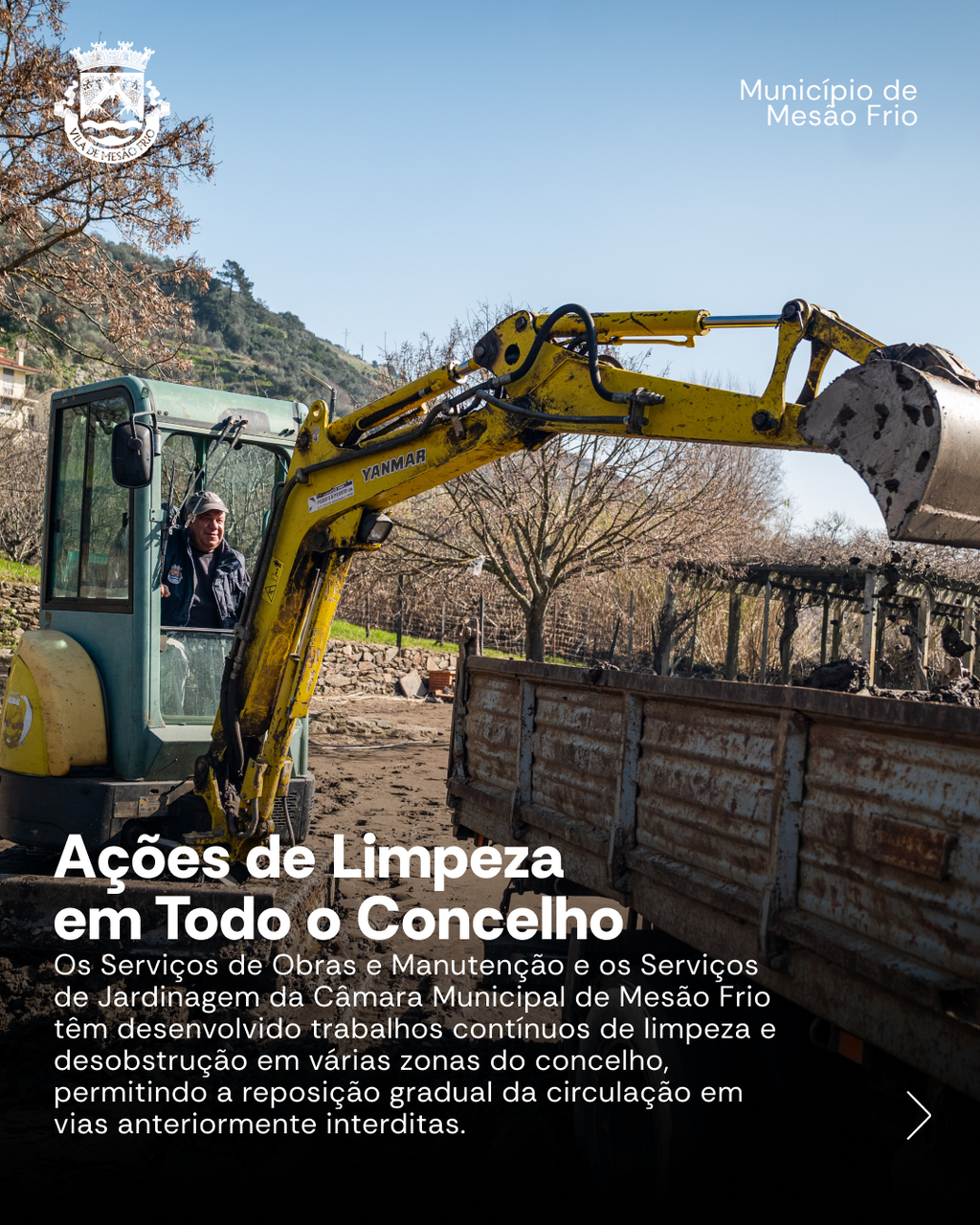 Ações de Limpeza em Todo o Concelho