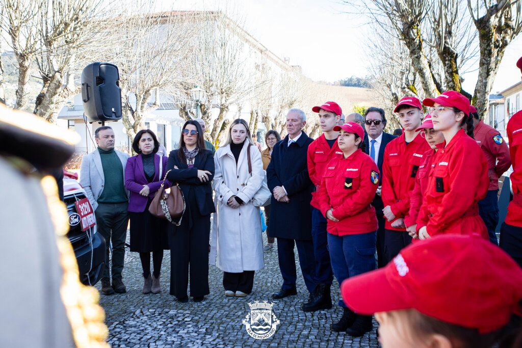 Presidente no 88.ª aniversário dos Bombeiros Voluntários de Mesão Frio
