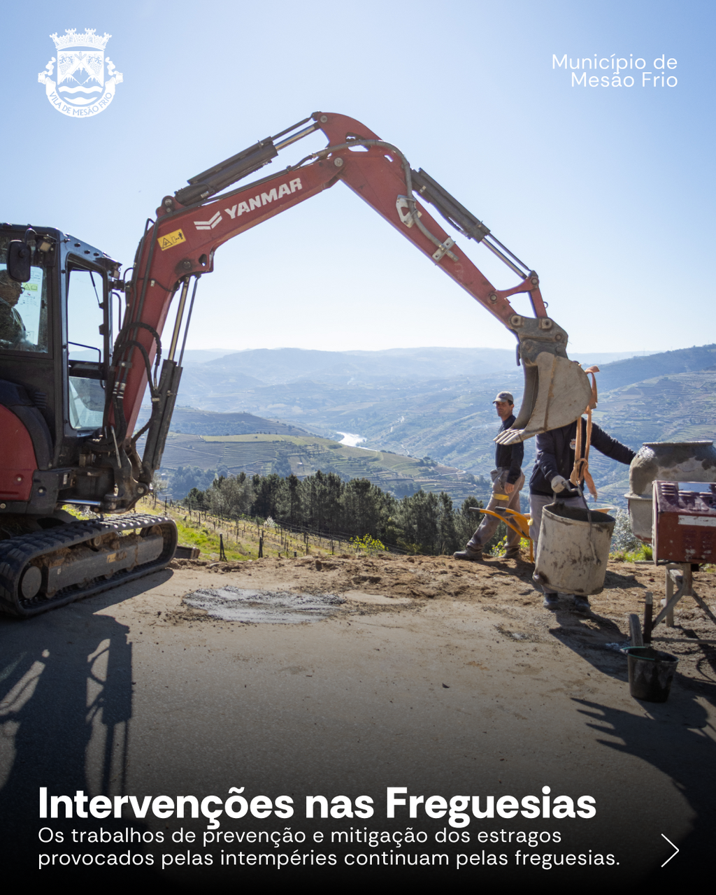 Intervenções nas Freguesias