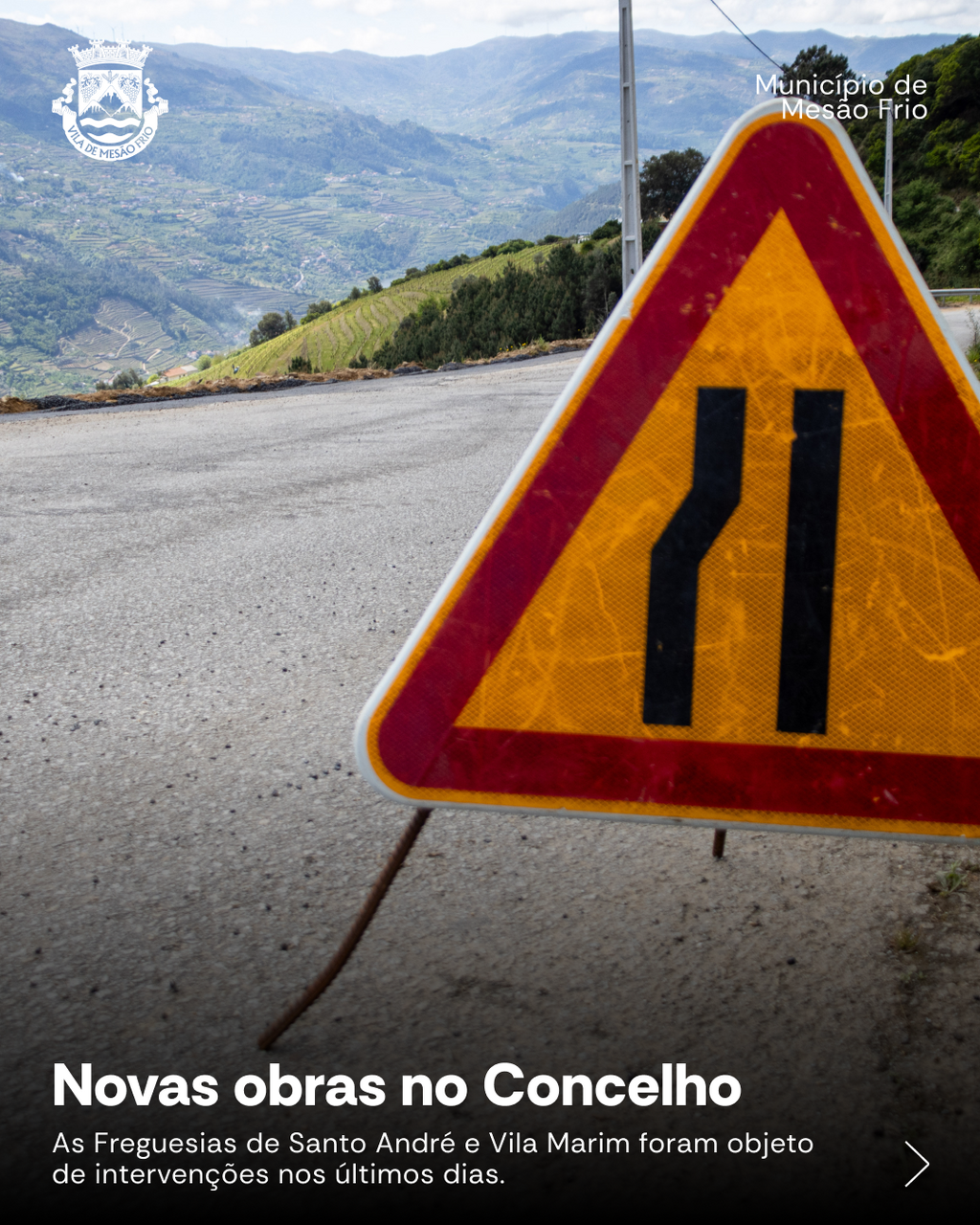 Novas Obras no Concelho