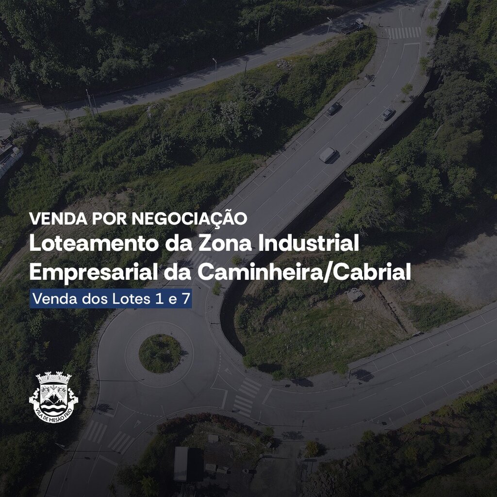 Câmara Municipal coloca últimos lotes industriais à venda