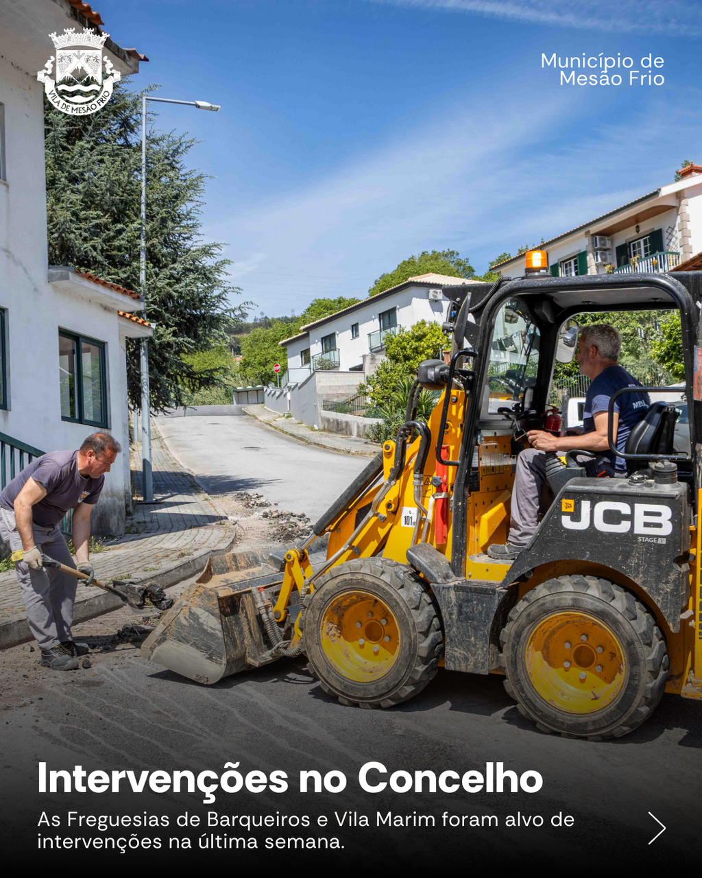 Intervenções no Concelho