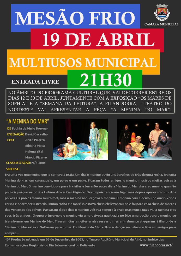 Peça de Teatro "A Menina do Mar"