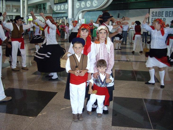 Rancho Folclórico da Casa do Povo de Barqueiros atuou no Aeroporto Francisco Sá Carneiro 