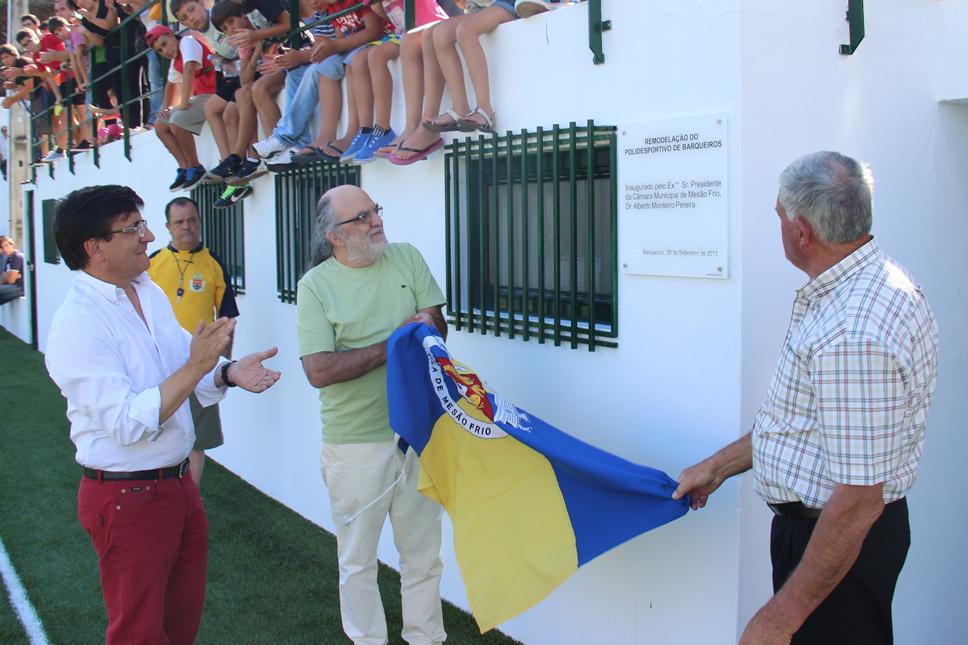 Inaugurada obra de requalificação do Polidesportivo de Barqueiros