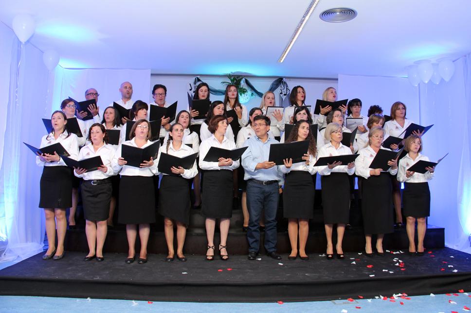 Coro da Santa Casa da Misericórdia de Mesão Frio apresentou-se no dia mundial da música